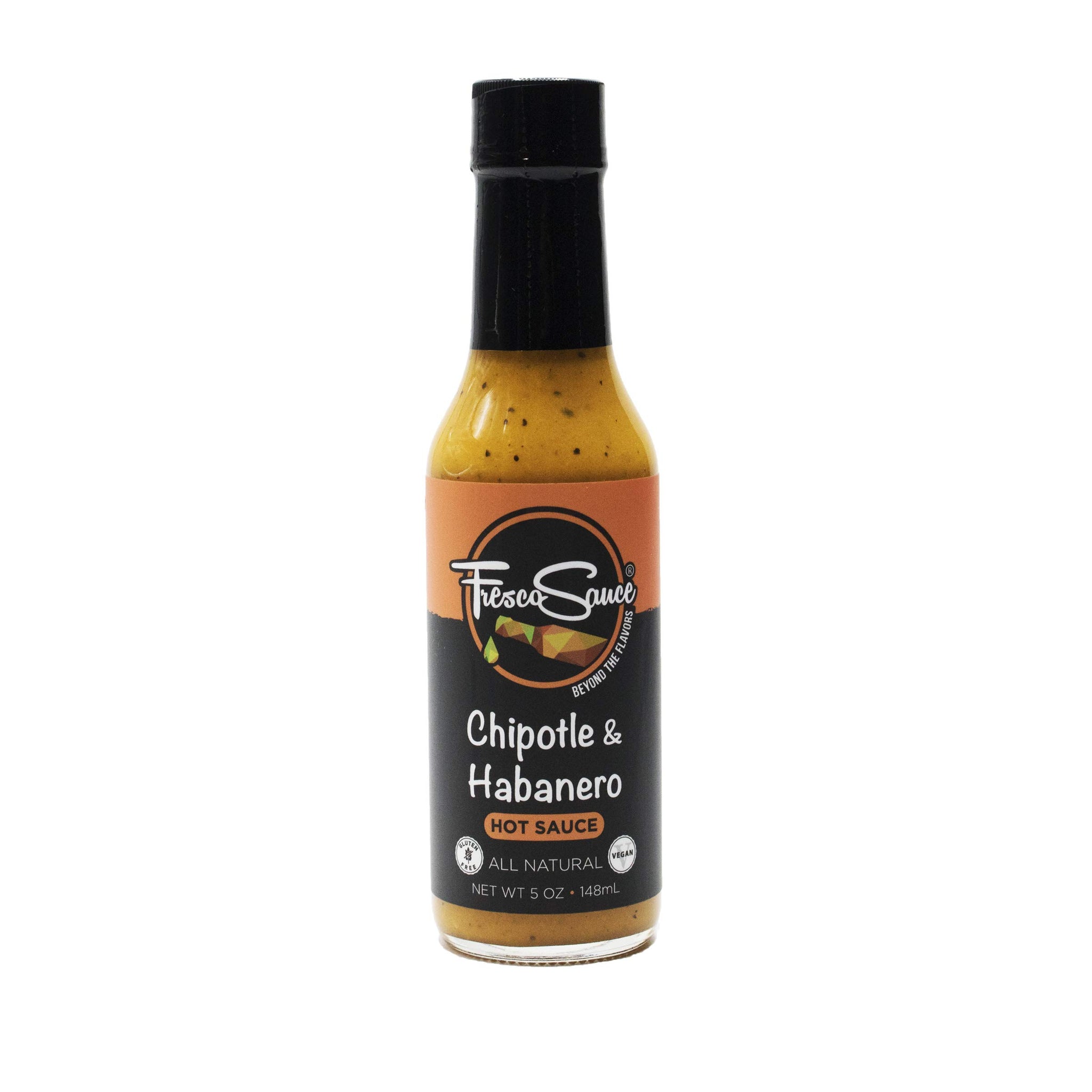 Hot Sauce Bundel Gift Box by Fresco Sauce 3 Pack - Fire Roasted Jalapeno - Serrano - Chipotle & Habanero - Chipotle - Habanero - Ghost Berry - Ghost