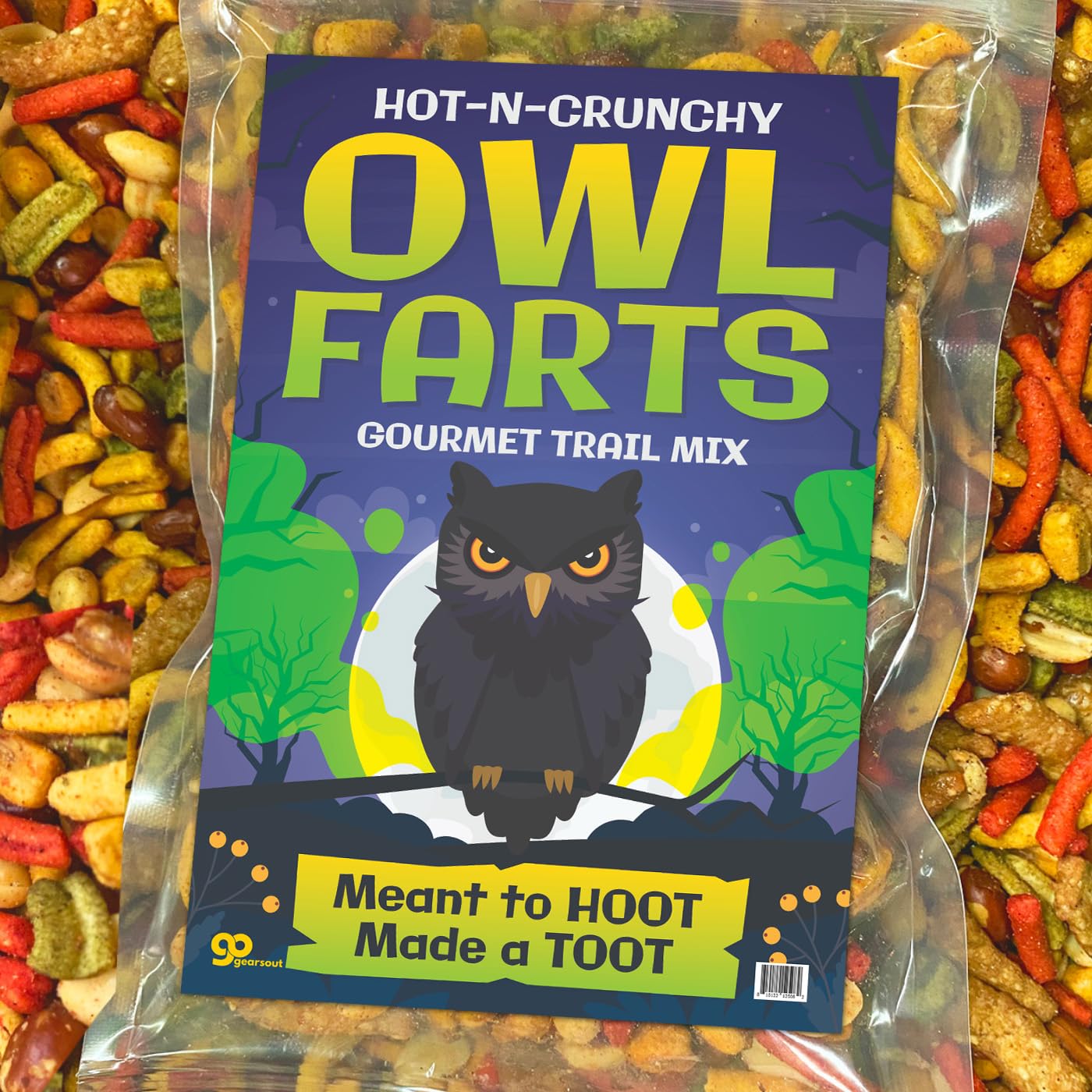 Spooky Owl Gourmet Trail Mix - Spicy Trail Mix for Owl Lovers