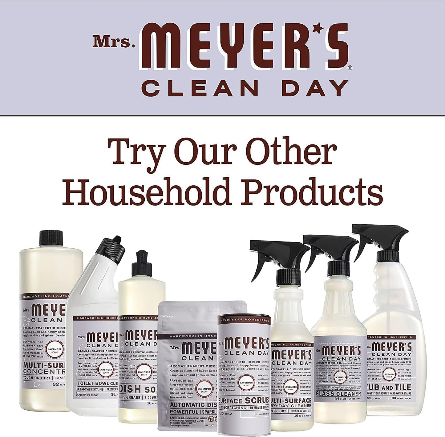 Mrs. Meyer's Glass Cleaner Lavender, 24 FL OZ. 1 ct.