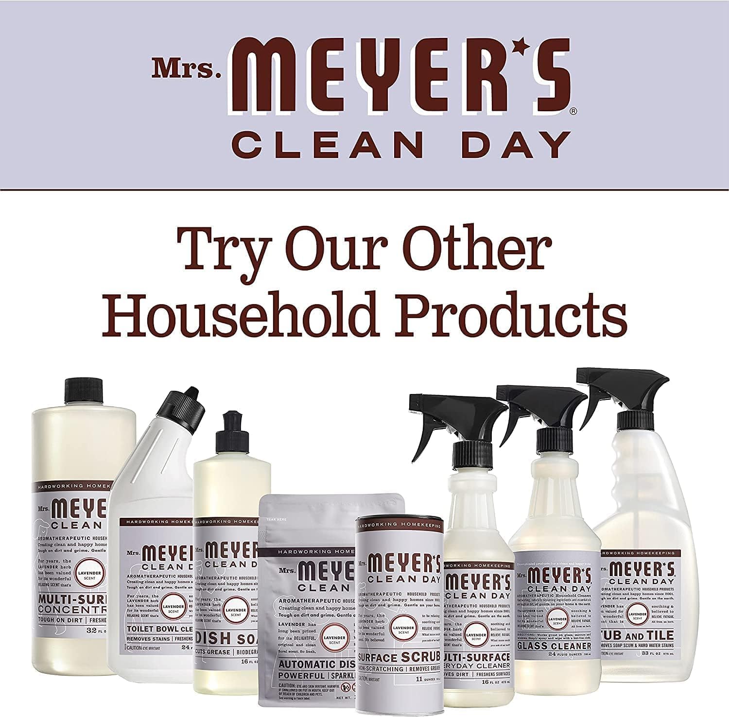 Mrs. Meyer's Glass Cleaner Lavender, 24 FL OZ. 1 ct.