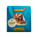 Airship Coffee Buffalo Blend Medium Roast, 250g - Flavor Notes of Vanilla, Brown Sugar, and Caramel - Sourced from Guatemala and Colombia - Roasted