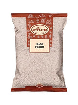 Aiva Finger Millet Flour | Ragi Flour (4 LB) - Stone-Ground Whole Grain Flour for Baking, Cooking, and Traditional Recipes