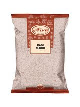 Aiva Finger Millet Flour | Ragi Flour (4 LB) - Stone-Ground Whole Grain Flour for Baking, Cooking, and Traditional Recipes