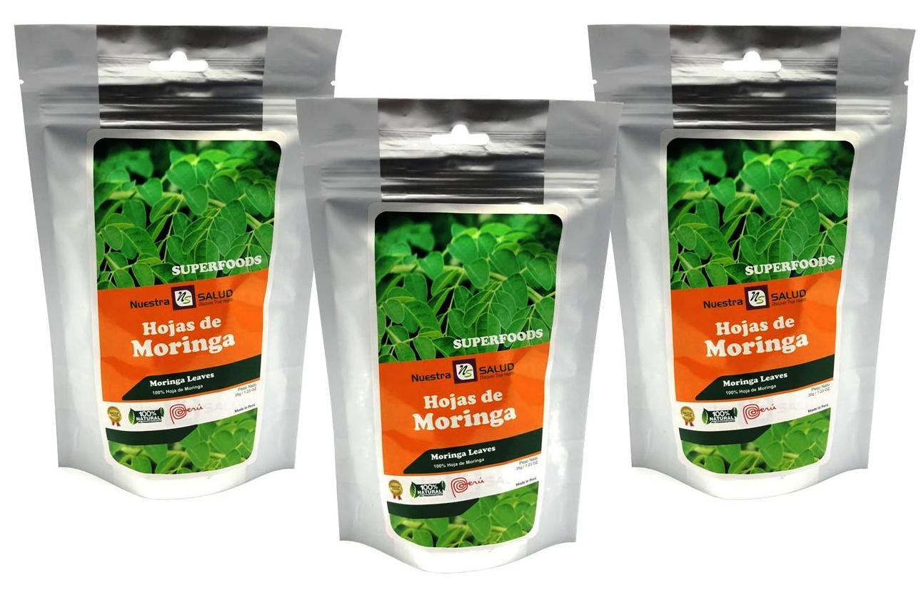 Hojas de Moringa Leaves Herbal Tea Value Pack (105g)