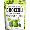 Gya Tea Co Broccoli Powder 1.1 lb (17.64 oz), 62 Servings, Microgreens Superfood Powder Rich In Fiber & Sulforaphane - Earthy, Fresh Flavor