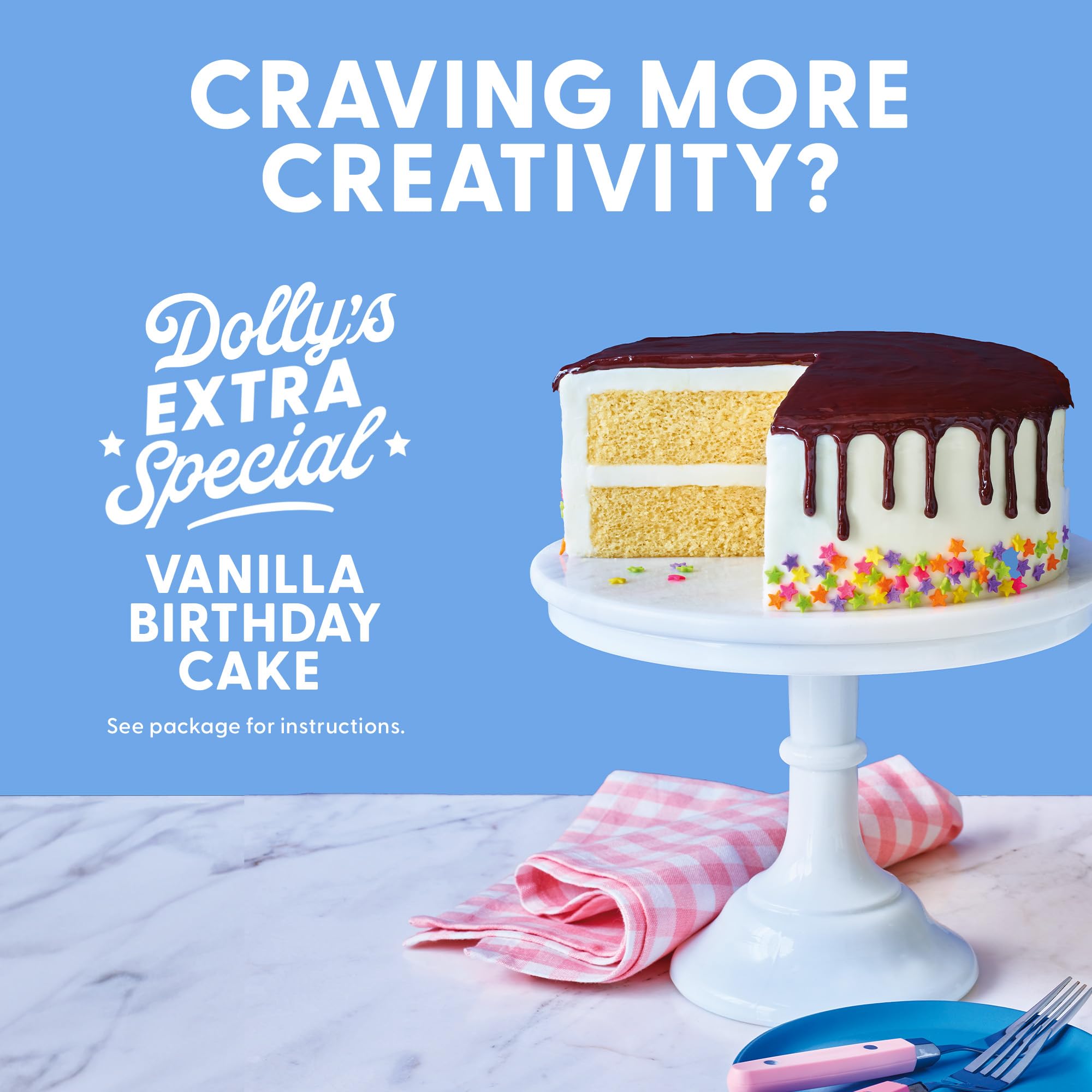 Duncan Hines Dolly Parton's Vanilla Flavored Cake Mix, 15.25 oz.
