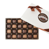Vermont Nut Free Chocolates Boxed Chocolate Caramels (Assorted Chocolate) 24-Piece, Nut-Free, Egg-Free, Kosher