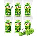 Libman 1131 Gentle Touch Dish Wand Refills, Non-Scratch Cellulose Sponge Heads with Scraper, Fits Libman #1130 Foaming Dish Wand, Made in USA, 12