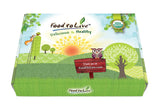 Food to Live Organic Essential Powders Gift Box - Unique Set with Organic Turmeric, Ginger, Garlic, Elderberry, and Broccoli Powders. Great Immunity