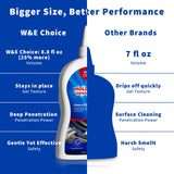 W&E Choice Mold Stain Remover Gel Cleaner for Shower, Bathroom Tile Grout and Caulk - Heavy Duty Mildew Stain Cleaner for Front Load Washing Machine