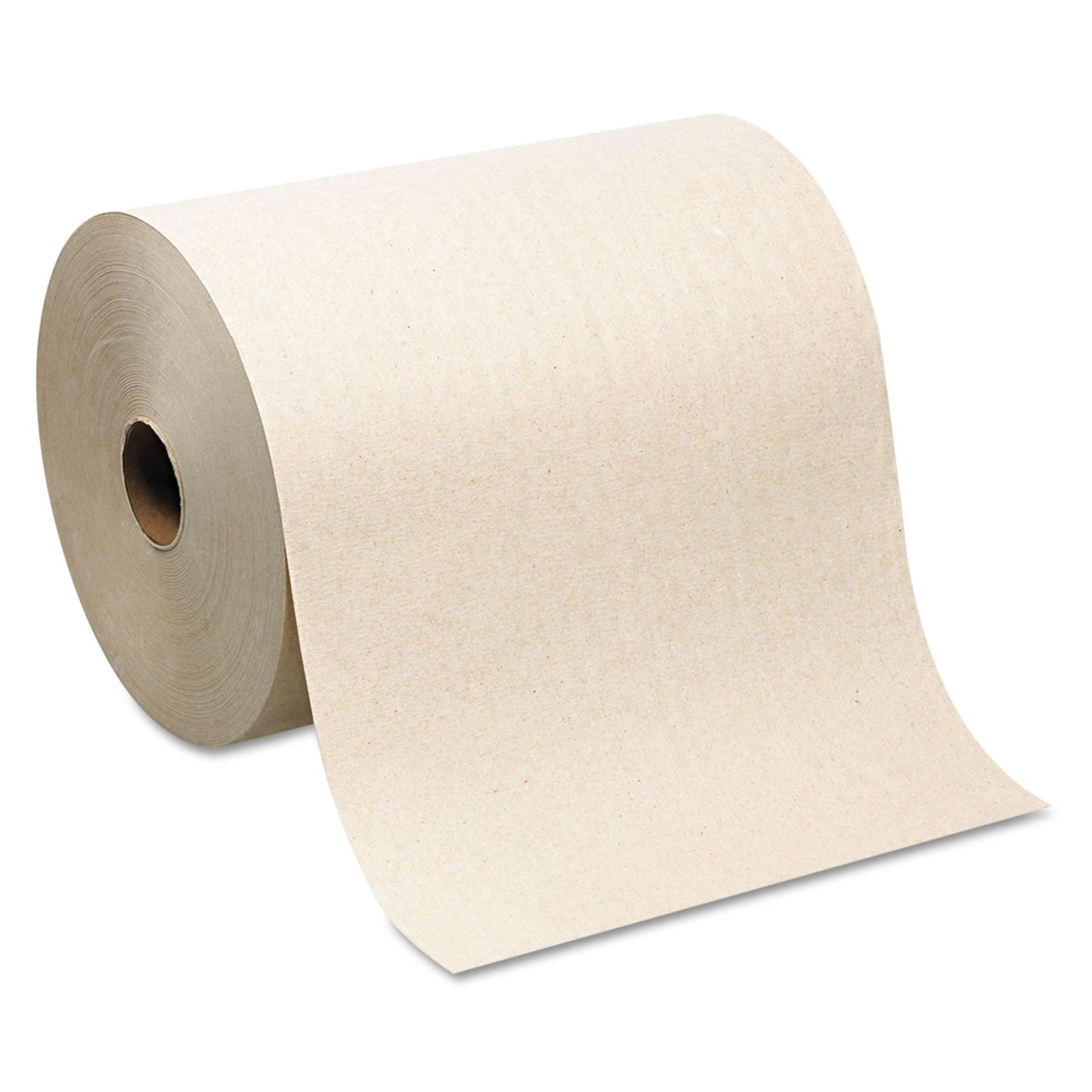 Georgia Pacific 26480 Hardwound Roll Paper Towel, Nonperforated, 7.87 x 1000ft, Brown, 6 Rolls/CT