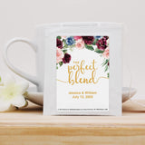 Best Day Ever Spot Tea Party Favors, Perfect Blend Personalized Tea Bags, Tea Bag Favors, Tea Wedding Favor, Tea Favors, Bridal Shower Favors - Set