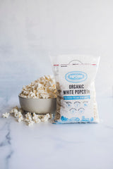 Preferred Popcorn Organic White Popcorn, 28 Ounce Bag, Pack of 4, 30 Servings Per Bag