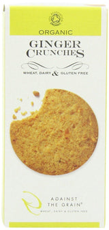Against The Grain Organic Ginger Crunches 150g (Pack of 6)