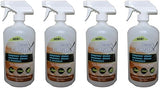 Venco Clear X - Polymer Glass Cleaner, Cleans and Protect (32oz Bottles, 4 pack - 1Gl per Box)