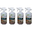 Venco Clear X - Polymer Glass Cleaner, Cleans and Protect (32oz Bottles, 4 pack - 1Gl per Box)