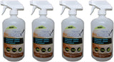 Venco Clear X - Polymer Glass Cleaner, Cleans and Protect (32oz Bottles, 4 pack - 1Gl per Box)