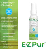 Prelam E-Z Pur Smoke Odor Remover - Perfectly Eliminates Strong Smell - Leaves Behind Fresh and Clean Scents - Safe for People and Pets - Travel