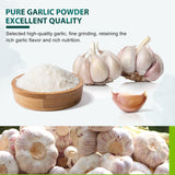 Soeos Garlic Powder, 105g (3.7oz), Garlic Powder Seasoning, Additive Free, Non-GMO, Garlic Seasoning for Flavor Vegetables, Grilled Meats, Salads