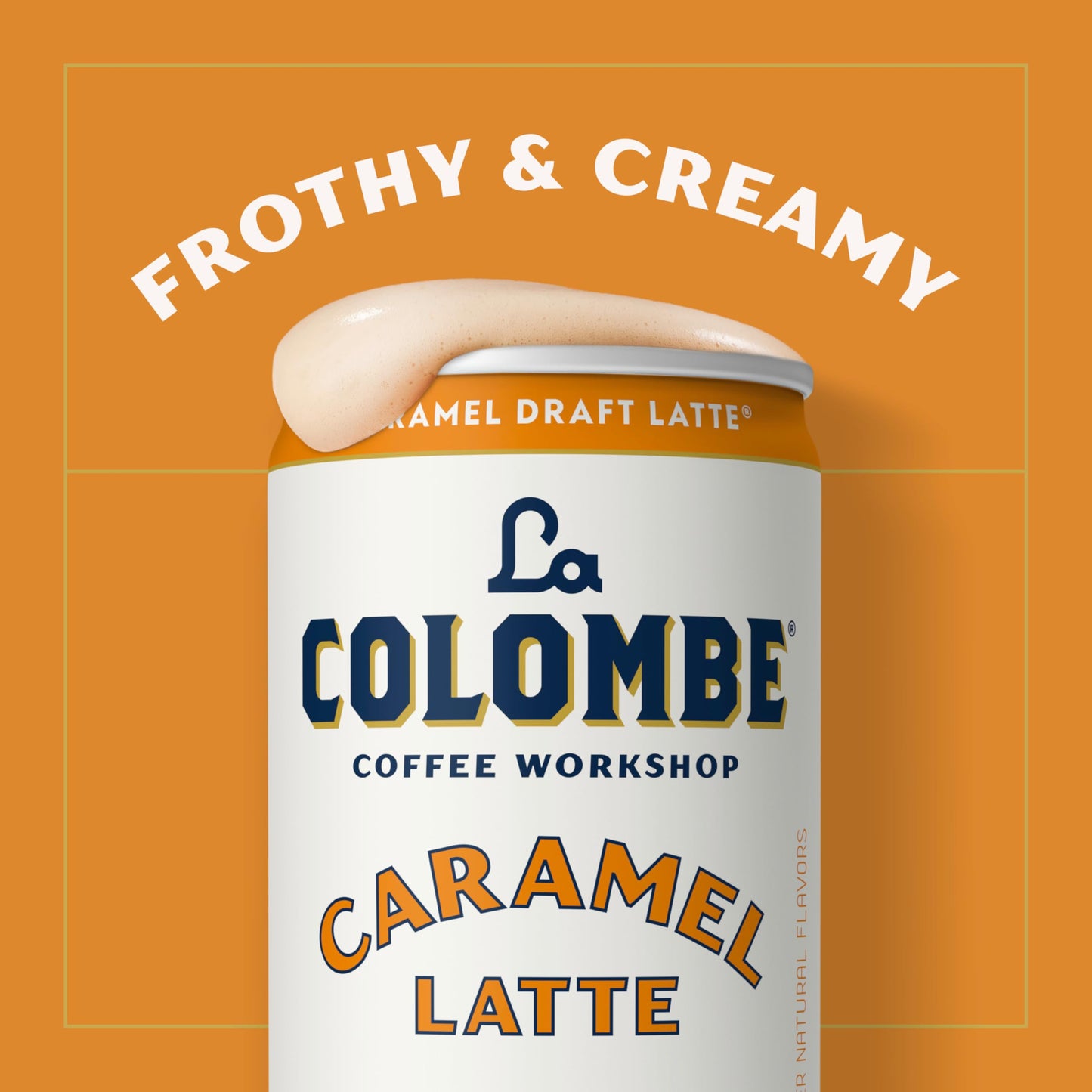 La Colombe Coffee, Caramel Draft Latte, 11 fl oz Cans (Pack of 12), Coffeehouse Quality Cold Brew, Specialty Grade Coffee Beans, Ready-to-Drink