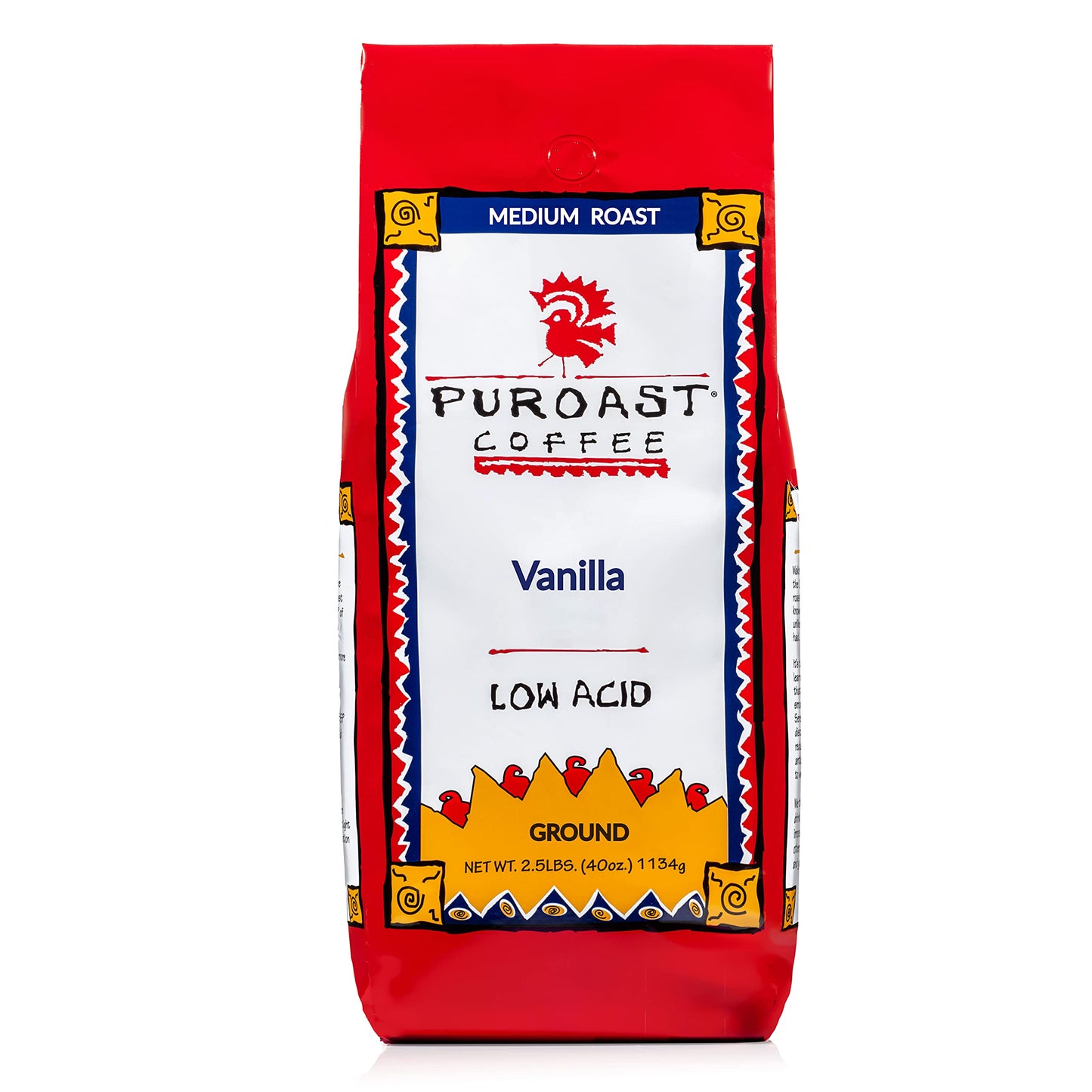 Puroast Low Acid Autumn Spice Flacvored Coffee Pods 12 Count - 5X Less Acid, 5X Higher Antioxidants, Smooth Seasonal Flavored Coffee, K-Cup