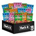 That's it. Fruit Crunchables Variety Pack, Fruit Snacks for Kids, 100% Fruit Crisps, Plant-Based, Non-GMO, Gluten-Free, No Sugar Added (16 Pack)