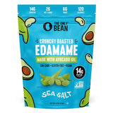 The Only Bean Sea Salt Roasted Edamame Beans, 18 Ounce