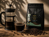 Mt. Zulu Colombian Supremo Dark Roast Coffee - Whole Bean, Single Origin from Caldas, Bold & Smooth, Low Acid, Artisanally Roasted - 12 oz Bag