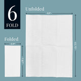 Reli. Bathroom Napkins Guest Disposable (180 Pack) Linen-Feel Guest Towels 12" x 15.75" | Cloth-Like Restroom Napkins | Paper Hand Towels