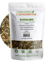 Alkaline Lymphatic Cleanse Tea, Herbal Blend for Detox and Drainage, 4 oz