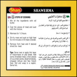 Shan Shawerma Arabic Seasoning Mix 1.41 oz (40g) - Spice Powder for Arabic Stir Fried Meat with Condiments - Suitable for Vegetarians - Airtight Bag