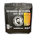 Bearded Butchers Mango Tango Bratwurst DIY Kit - Make Sweet and Spicy Homemade Brats - Includes Maple Sugar Seasoning, 32mm Collagen Casings, Jalapeño