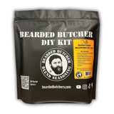 Bearded Butchers Mango Tango Bratwurst DIY Kit - Make Sweet and Spicy Homemade Brats - Includes Maple Sugar Seasoning, 32mm Collagen Casings, Jalapeño