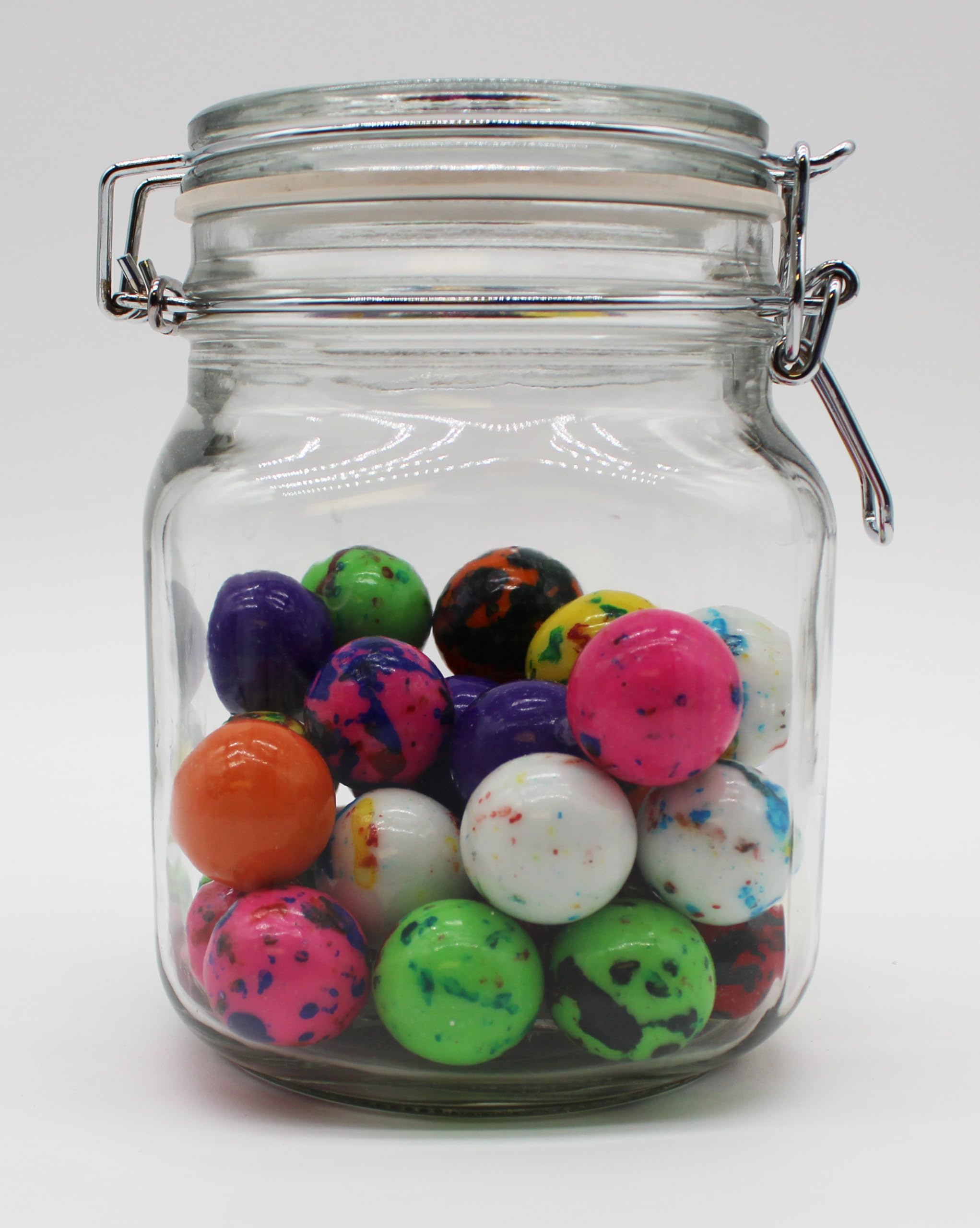 Jawbreakers Assorted Colors 1 Inch Rock Hard Candy Rainbow Candy 2 Pounds-Pressed Dextrose Candy Center