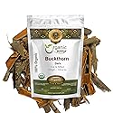 Organic Way Dried Buckthorn Bark (Frangula Alnus) Cut & Sifted - Organic & Kosher Certified | Raw, Vegan, Non GMO & Gluten Free | USDA Certified |