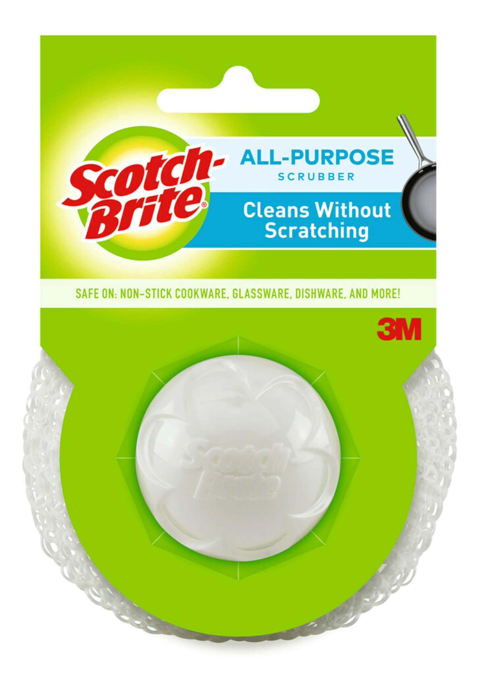 Scotch-Brite® Dobie Scrubber 498, Multicolor, Blue or White