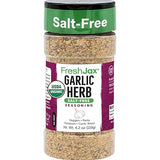 FreshJax Salt-Free Garlic Herb Seasoning (4.2 oz) All-Purpose Garlic Herb Blend. Made in USA, Non-GMO Gluten-Free Gourmet Dry Rub for Pasta, Chicken