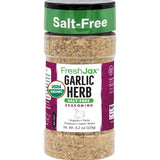 FreshJax Salt-Free Garlic Herb Seasoning (4.2 oz) All-Purpose Garlic Herb Blend. Made in USA, Non-GMO Gluten-Free Gourmet Dry Rub for Pasta, Chicken
