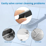4Pcs Multifunctional Crevice Cleaning Brush Tool - Crevice Cleaning Brush - Hard Bristle Crevice Cleaning Brush - Bathroom Crevice Brush - Grout