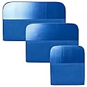 QIKUSI 3pcs/Set Carbon Fiber Film Install Squeegee Vinyl Car Wrap PPF Rubber Scraper Glass Window Tinting Household Cleaning Tool (Blue)