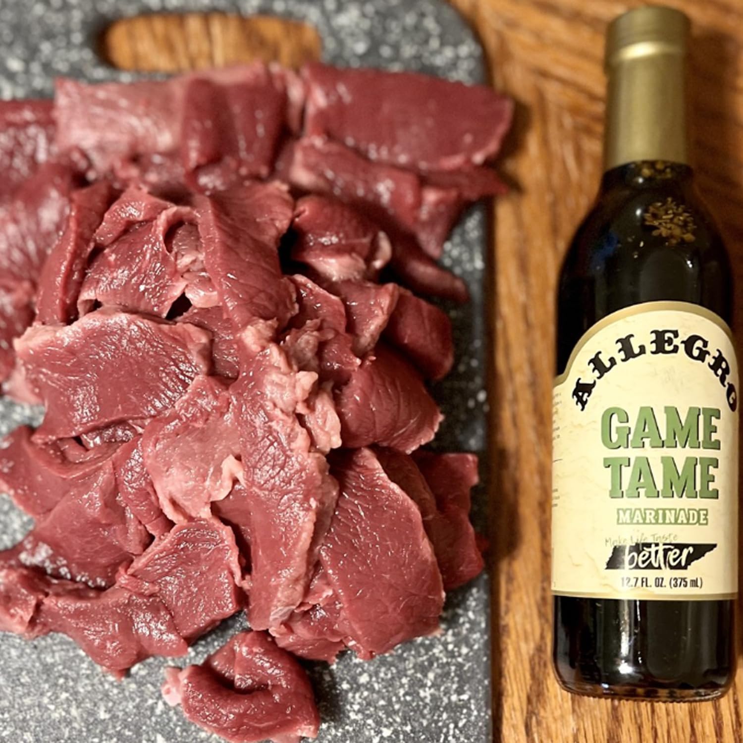 ALLEGRO The Marinate Everything Marinades, Perfect for Meat & Veggies, Grilling, Roasting & Cooking, Kosher & Gluten-Free, Game Tame, 12.7 oz
