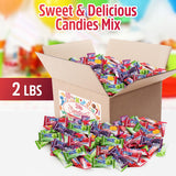 Hi Chew Candy Bulk 2lb Pack - Candy Variety Pack - Japanese Snacks with Four Delicious Flavors - For The Perfect Party - Ideal For Friends and Family