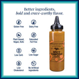 Terrapin Ridge Farms Spicy Chipotle Garnishing Sauce - Smoky & Zesty Sauce for Tacos, Sandwiches, Seafood & More - 8.5 oz Bottle