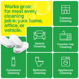 EVERICA Multipurpose Cleaning Tablets - Powerful All-Purpose Cleaner for Water Bottles Surfaces - Eco-Friendly and Gentle - 12 Pack Aloe Scented