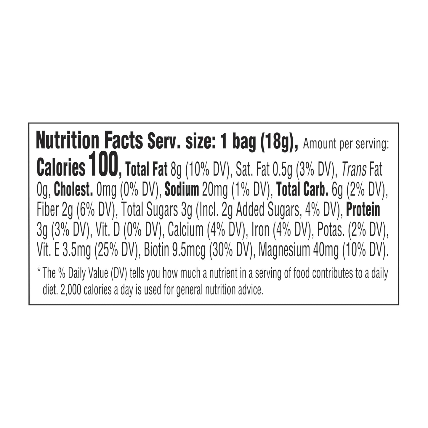 Blue Diamond Almonds Dark Chocolate Cocoa Dusted Snack Nuts, 100 Calorie Packs, (Pack of 1, 32 Count Toal)