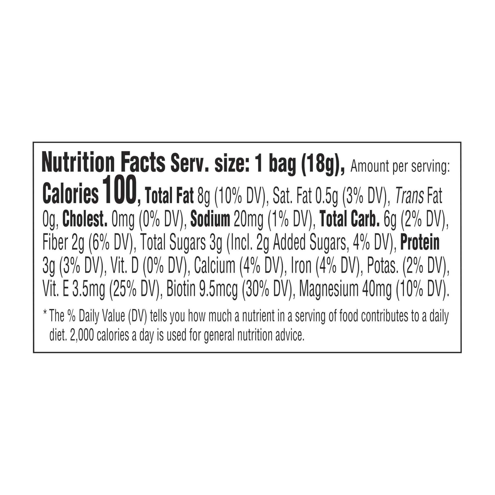 Blue Diamond Almonds Dark Chocolate Cocoa Dusted Snack Nuts, 100 Calorie Packs, (Pack of 1, 32 Count Toal)