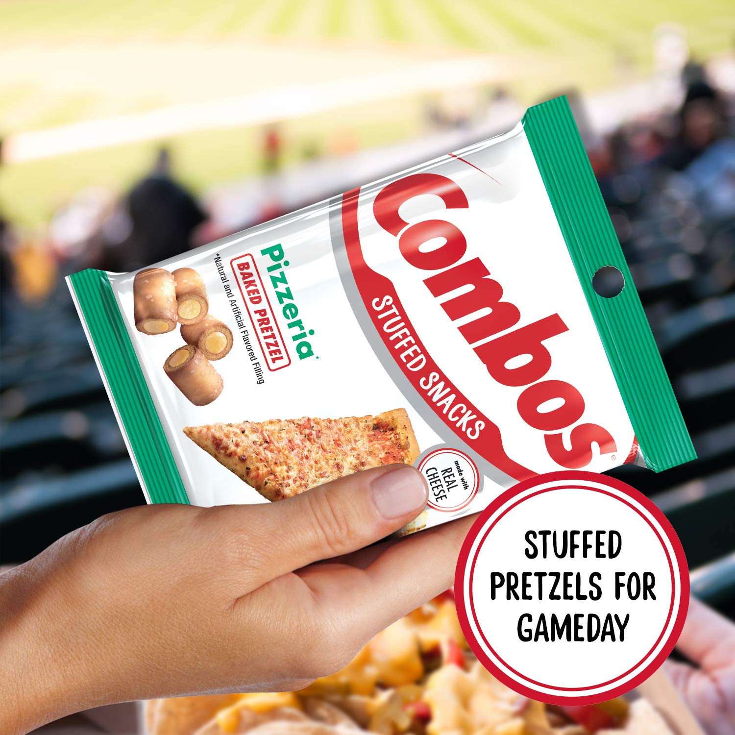 Combos, Pizzeria Pretzel Baked Snacks 6.3-Ounce