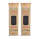 Rustichella d'Abruzzo Tonnarelli with Squid Ink, Long Italian Pasta with Cuttlefish, Ideal for Shellfish, Spicy Fish Sauce & Olive Oil Dishes