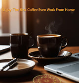 5-Pack OLDTOWN White Coffee 3 in 1 Asian Instant Coffee Package with a Cork Coaster, old town White Coffee 75 Packets with a Random Flavor Sample
