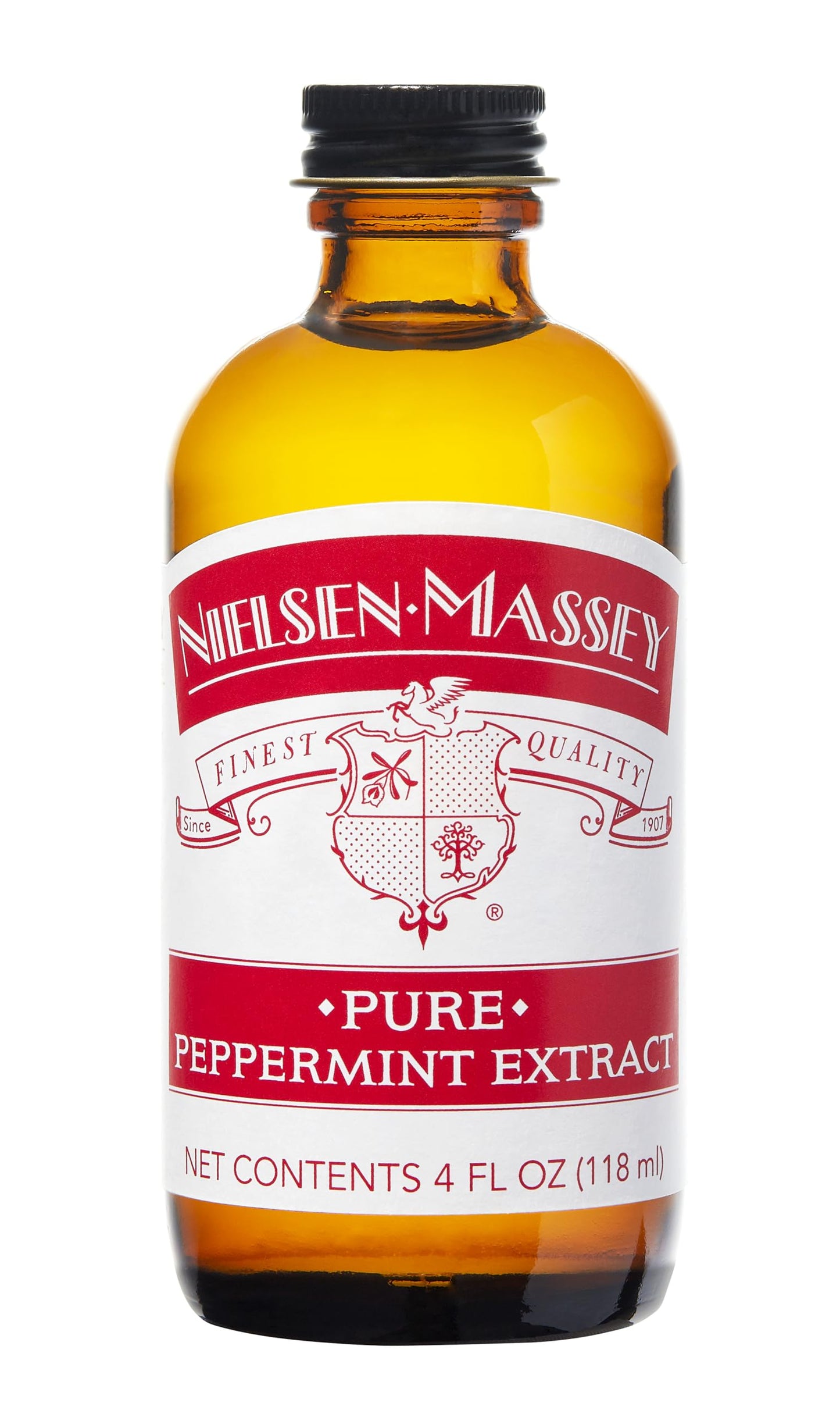 Nielsen Massey Pure Peppermint Extract, 4 FZ